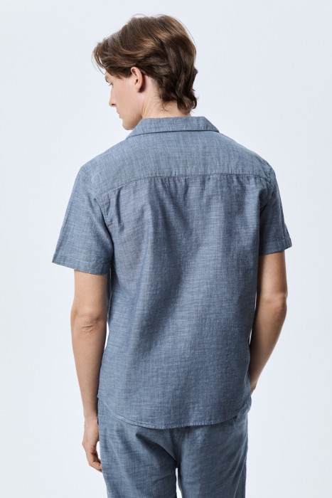 рубашка с короткими рукавами по цене 2340 руб вид справа