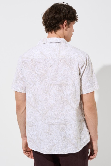 рубашка с принтом по цене 1290 руб вид справа