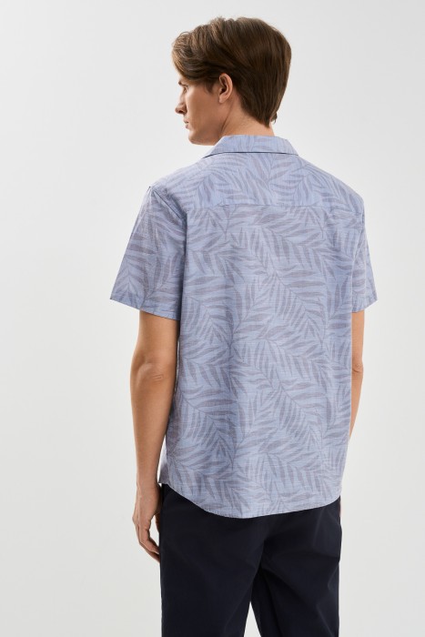 рубашка с принтом по цене 1290 руб вид справа