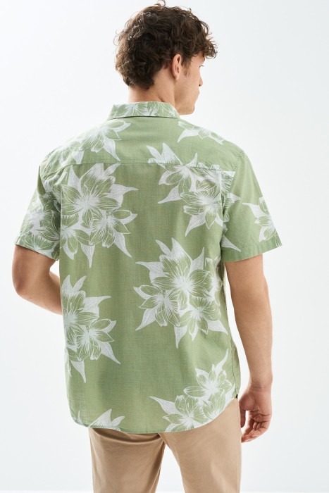 рубашка с принтом по цене 1130 руб вид справа