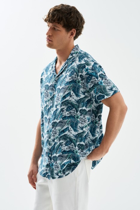 рубашка с принтом 759187003 фотография