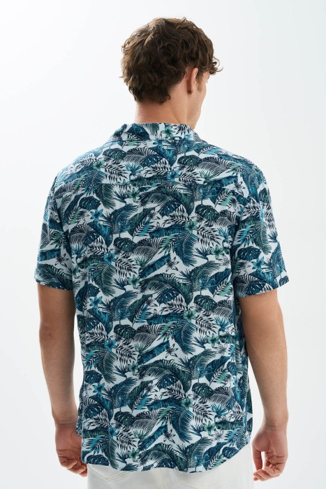 рубашка с принтом по цене 1130 руб вид справа