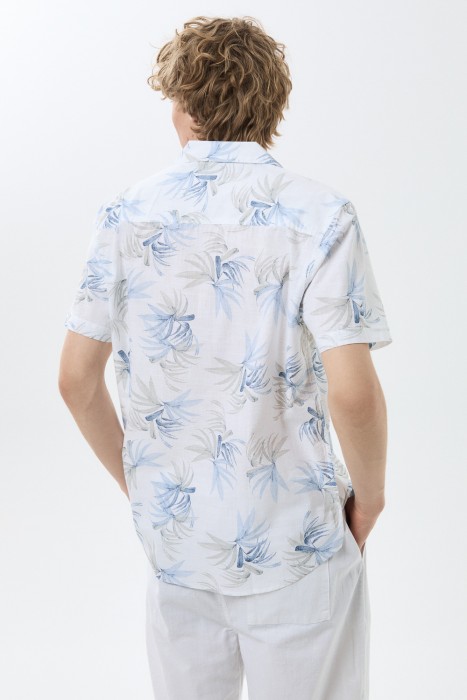 рубашка с принтом по цене 2320 руб вид справа