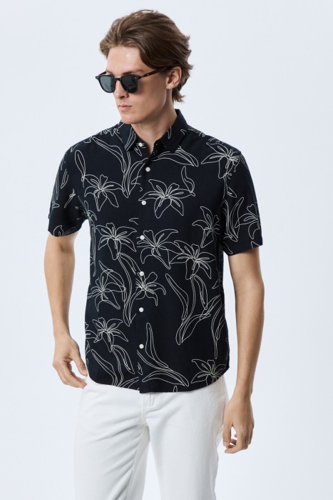 рубашка с принтом 820287003 фотография