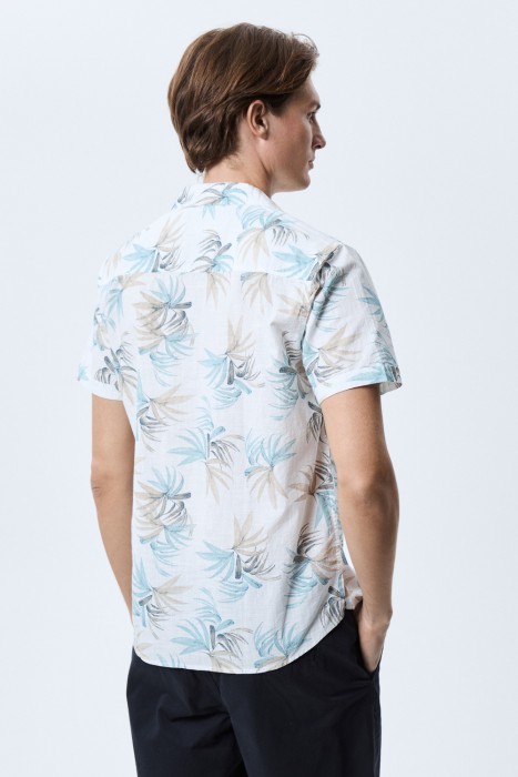 рубашка с принтом по цене 2340 руб вид справа