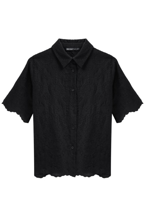 рубашка с вышивкой из россии вид сбоку