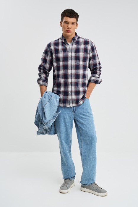 рубашка в клетку 774750003 фотография