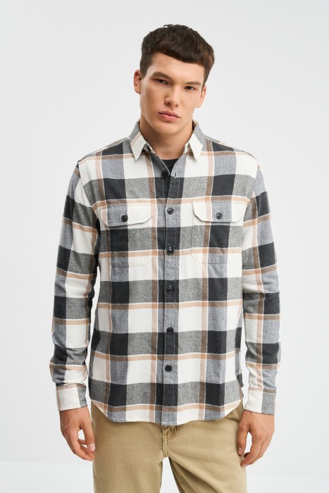 рубашка в клетку 774749003 фотография