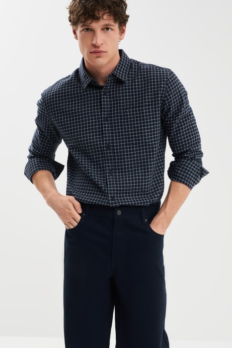 рубашка в клетку 759201003 фотография