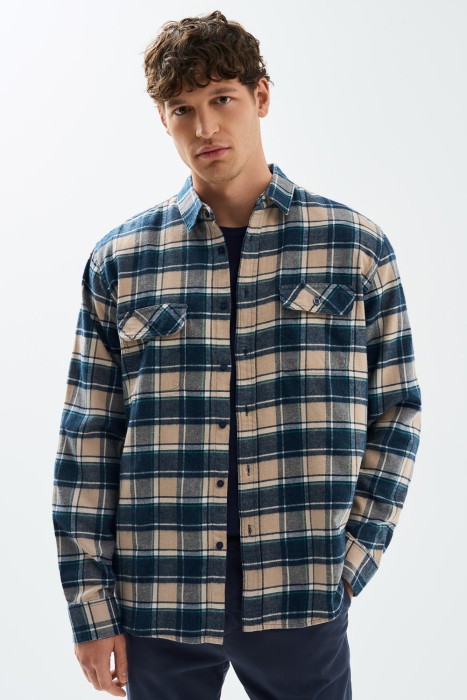 рубашка в клетку 759203003 фотография