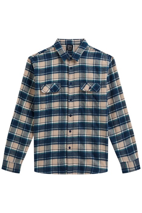 рубашка в клетку из россии вид сбоку