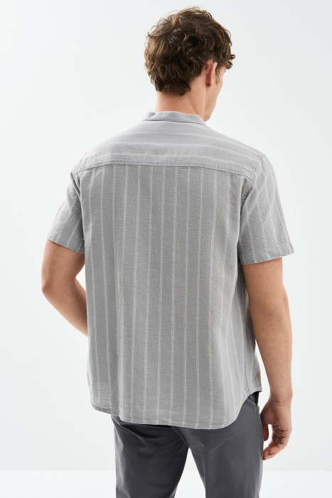 рубашка в полоску по цене 1480 руб вид справа