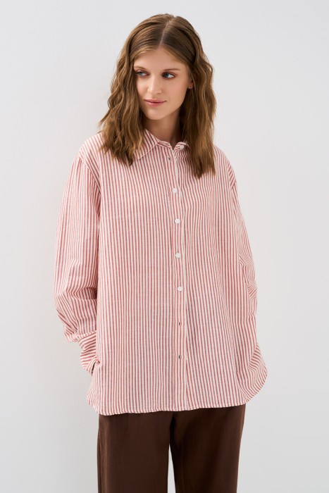 рубашка в полоску 768273003 фотография