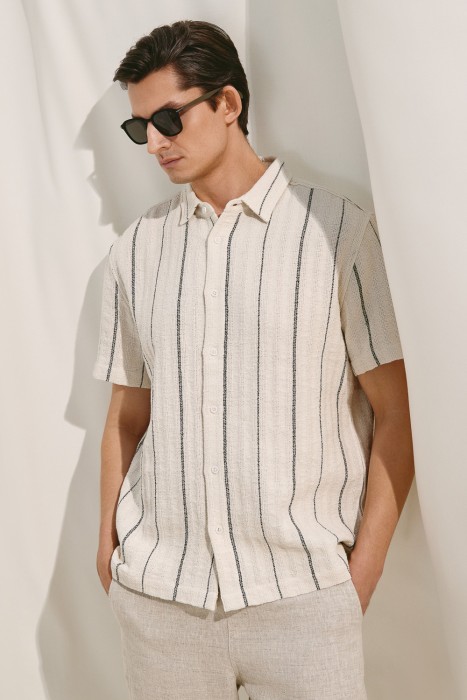 рубашка в полоску 759208003 фотография