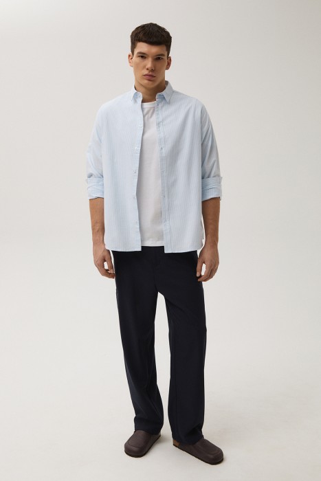 рубашка в полоску 798775003 фотография