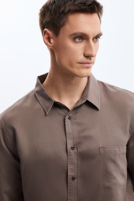 рубашка от бренда снежная королева вид слева