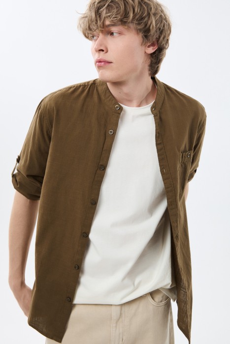 рубашка от бренда снежная королева вид слева