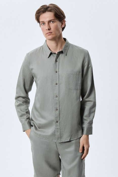 рубашка от бренда снежная королева вид слева