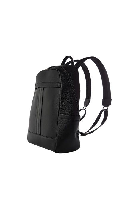 рюкзак из натуральной кожи из россии вид сбоку