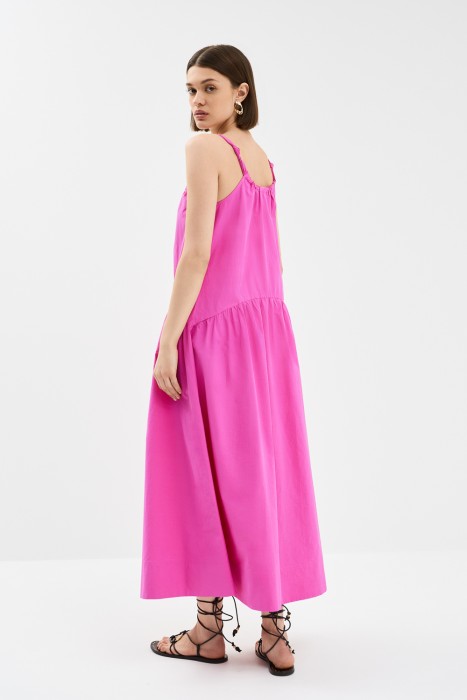 сарафан из хлопка по цене 2110 руб вид справа