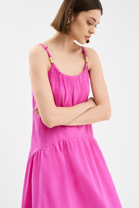 сарафан из хлопка из россии вид сбоку