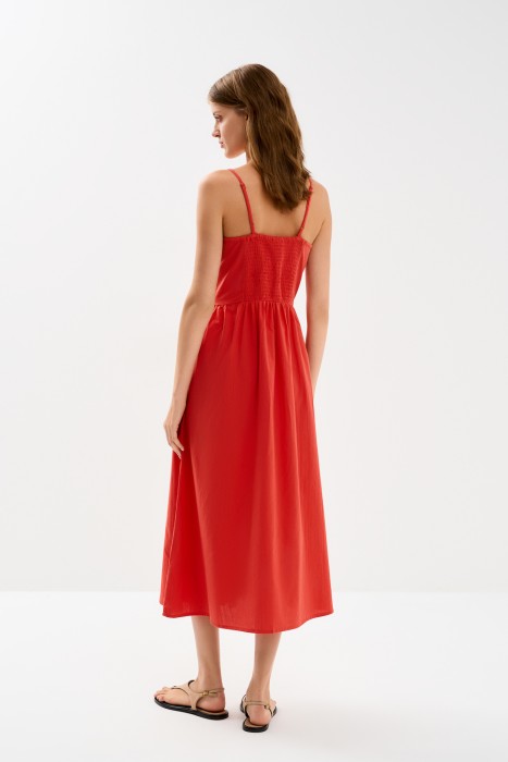 сарафан из хлопка по цене 1600 руб вид справа