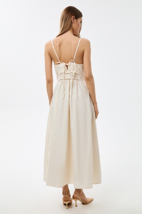 сарафан из хлопка по цене 4320 руб вид справа