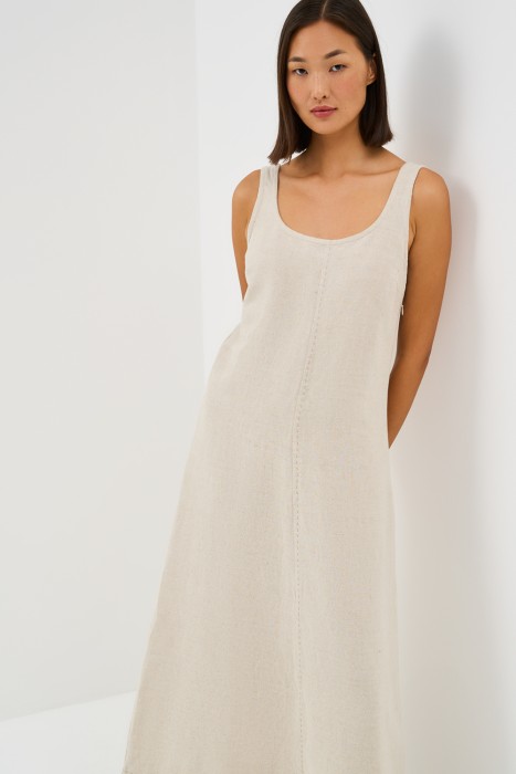 сарафан изо льна и хлопка 771454003 фотография