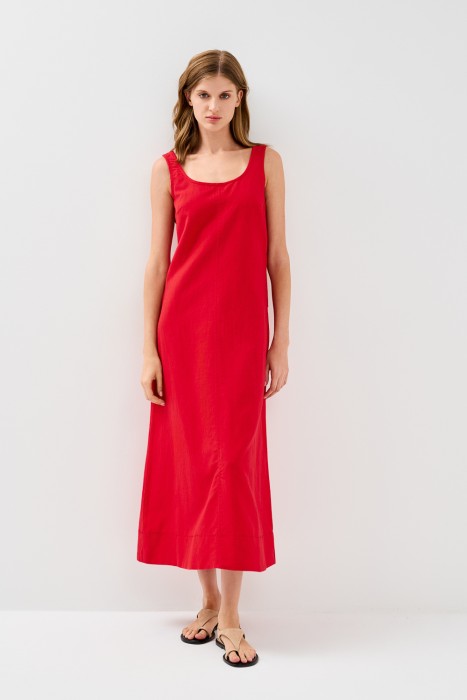 сарафан изо льна и хлопка по цене 2820 руб вид справа