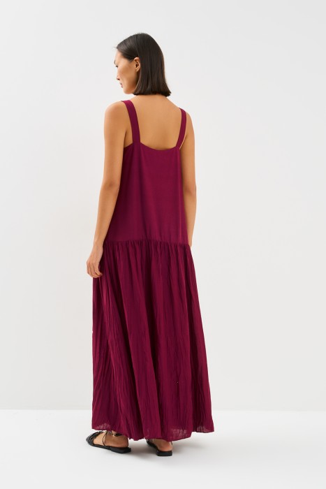 сарафан изо льна и вискозы по цене 2760 руб вид справа