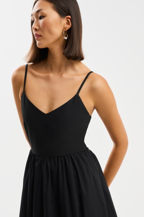 сарафан-миди от бренда снежная королева вид слева