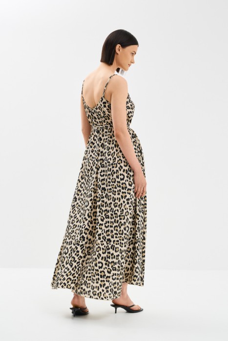 сарафан с принтом по цене 1440 руб вид справа