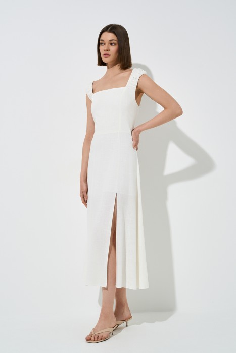 сарафан со шнуровкой на спинке от бренда снежная королева вид слева