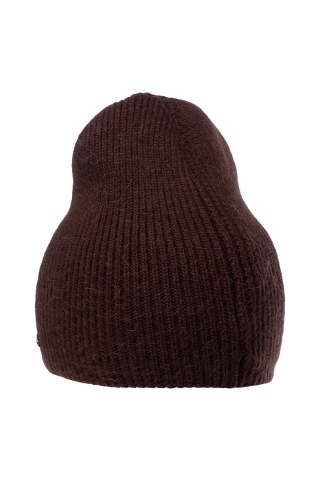 шапка из ангоры от бренда снежная королева вид слева