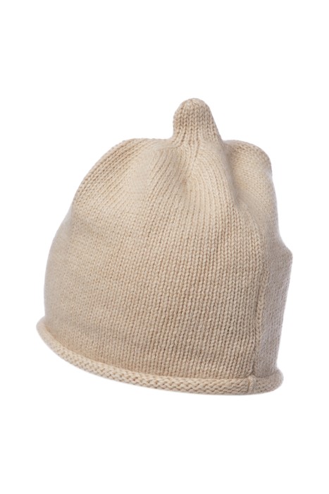 шапка из ангоры от бренда снежная королева вид слева