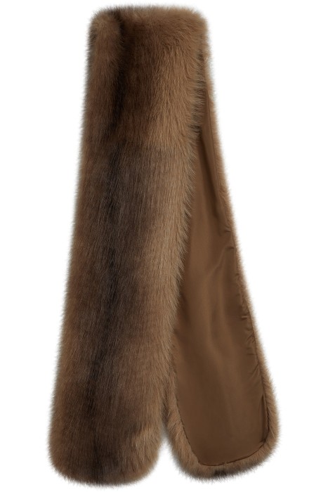 шарф из искусственного меха по цене 3380 руб вид справа