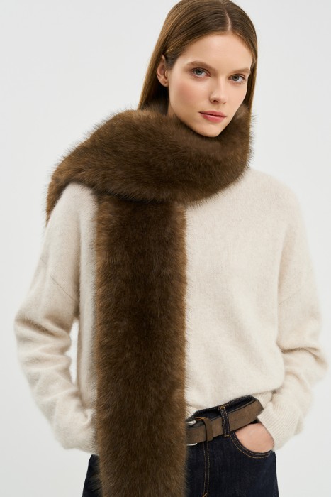 шарф из искусственного меха 795092003 фотография