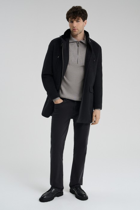 шерстяное пальто из россии вид сбоку