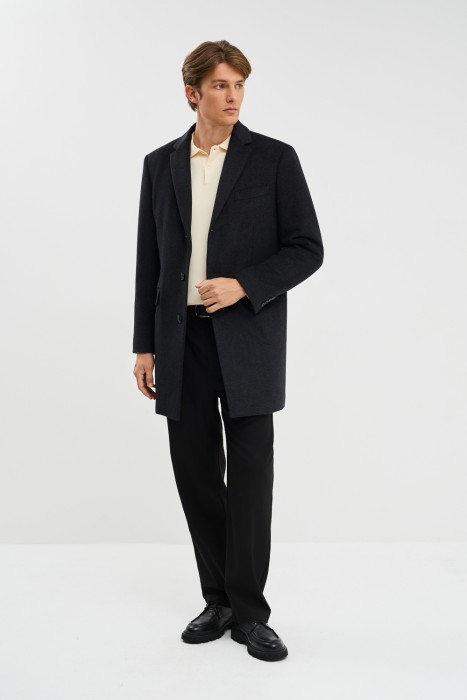 шерстяное пальто из россии вид сбоку