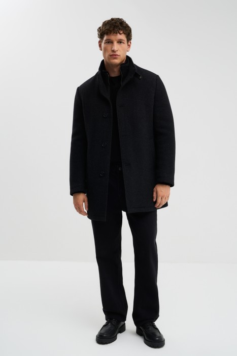 шерстяное пальто 771571003 фотография