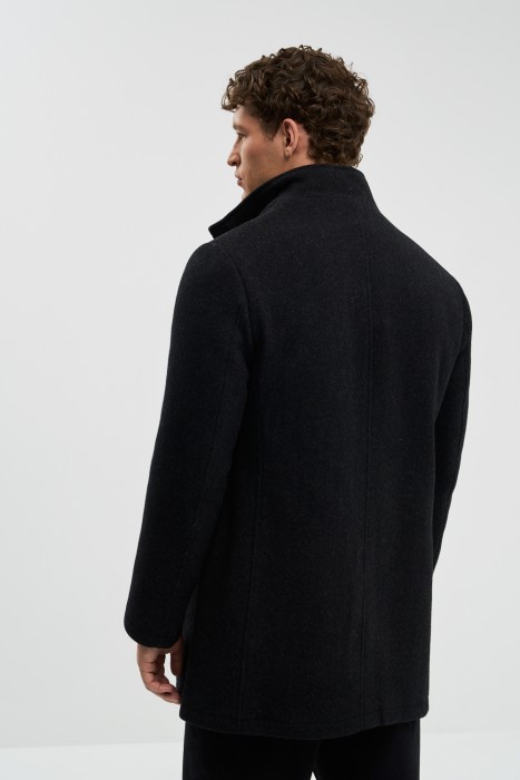 шерстяное пальто по цене 13040 руб вид справа