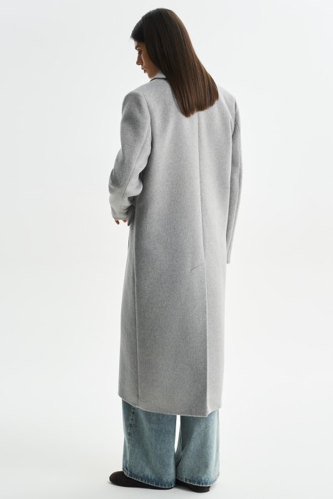 шерстяное пальто по цене 12470 руб вид справа