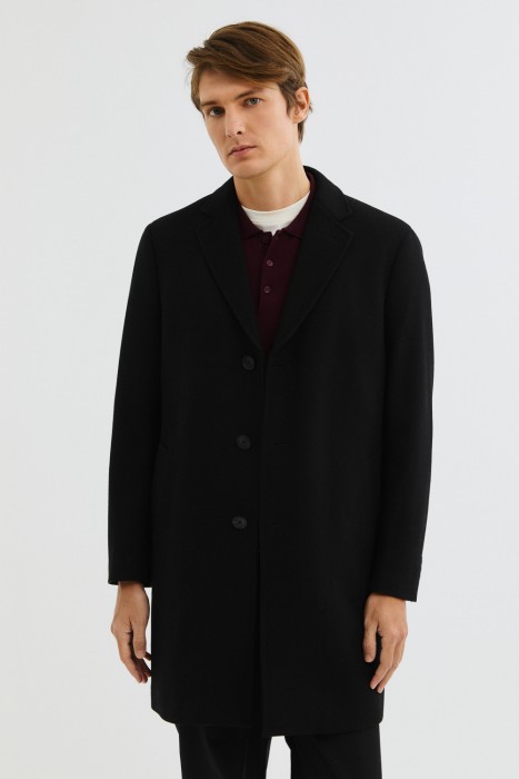 шерстяное пальто по цене 8240 руб вид справа