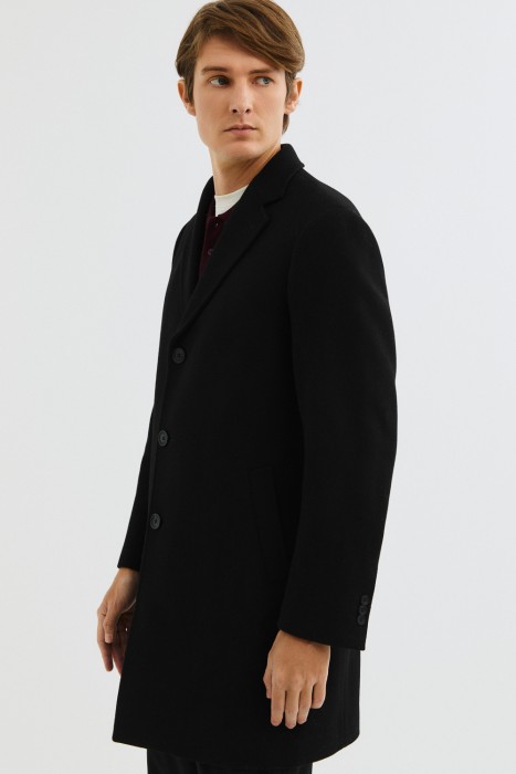 шерстяное пальто из россии вид сбоку