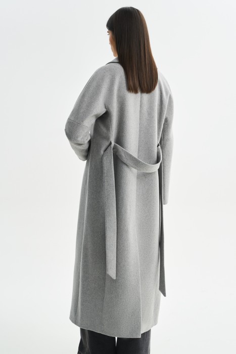 шерстяное пальто по цене 19860 руб вид справа