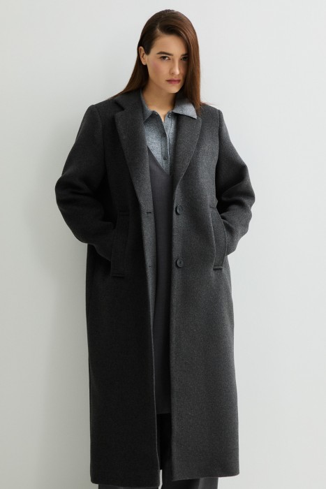 шерстяное пальто из россии вид сбоку