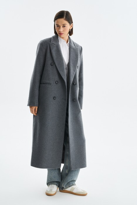 шерстяное пальто 787553003 фотография