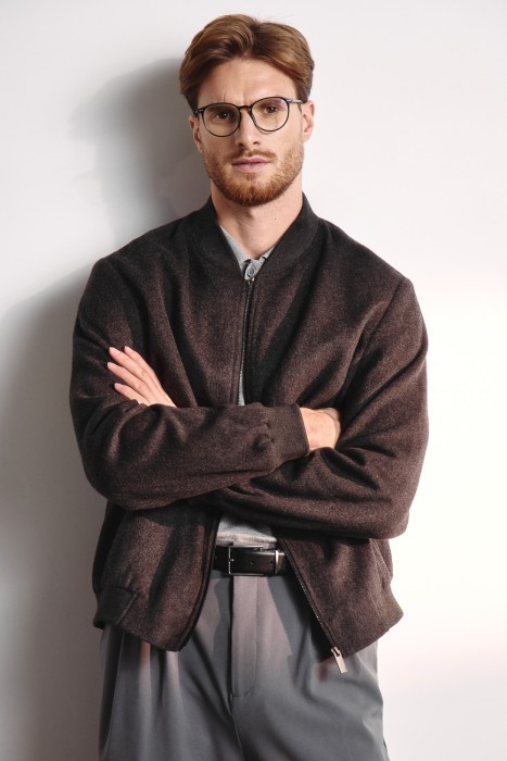 шерстяной бомбер 809534003 фотография