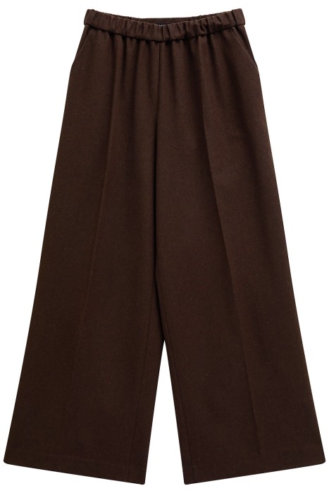 широкие брюки из россии вид сбоку