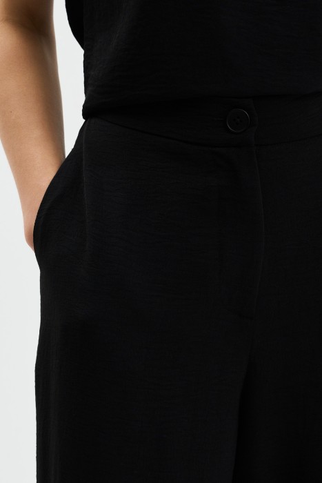 широкие брюки из россии вид сбоку